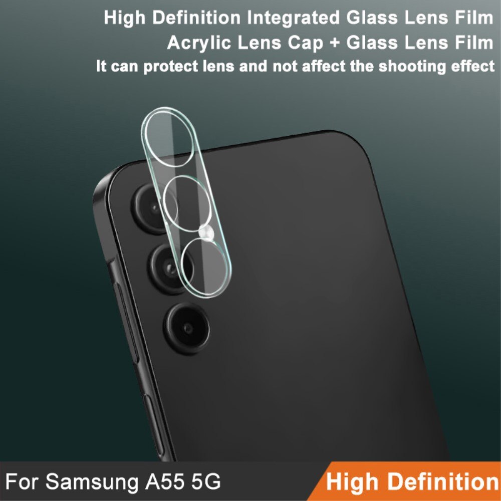 Härdat Glas 0.2mm Linsskydd Samsung Galaxy A55 transparent