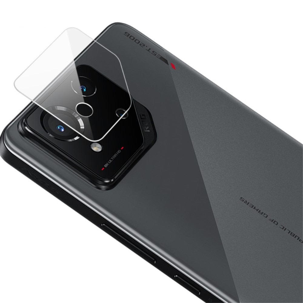 2-pack Härdat Glas Linsskydd Asus ROG Phone 8 transparent