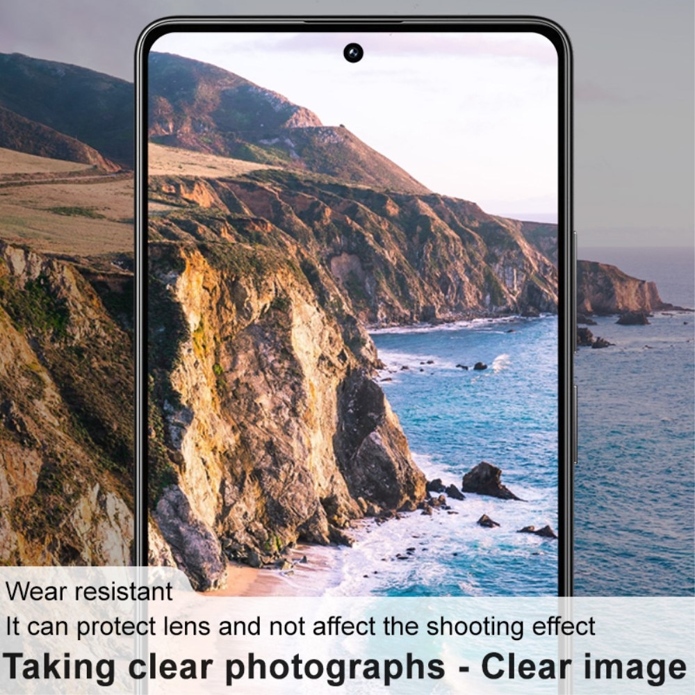 Härdat Glas 0.2mm Linsskydd Xiaomi Redmi Note 13 Pro 4G Genomskinlig