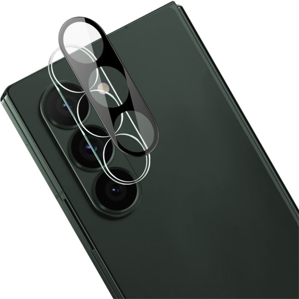 Härdat Glas 0.2mm Linsskydd Samsung Galaxy Z Fold 6 svart