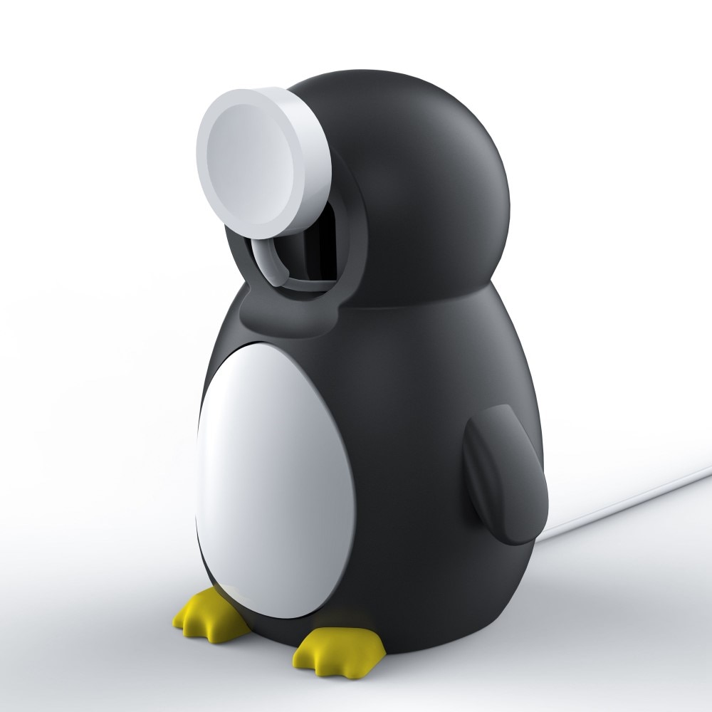 Laddningsställ Apple Watch svart pingvin