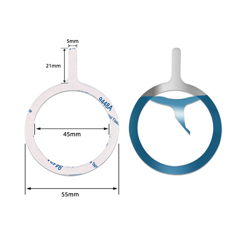 Universal MagSafe Ring vit