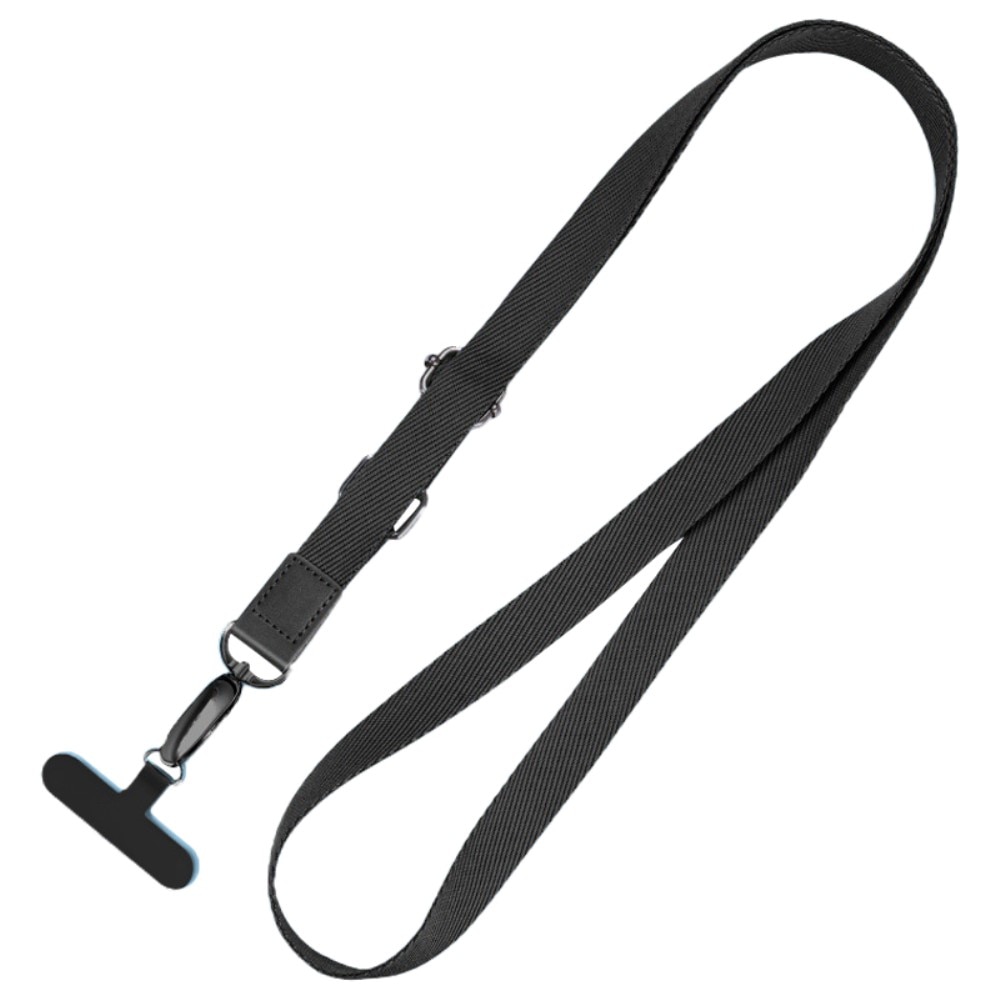 Universal Adjustable Phone Shoulder Strap svart