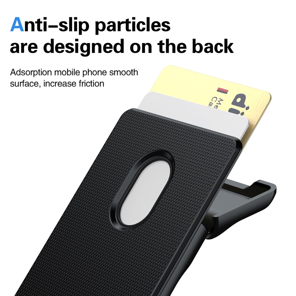 Korthållare MagSafe med ställ svart