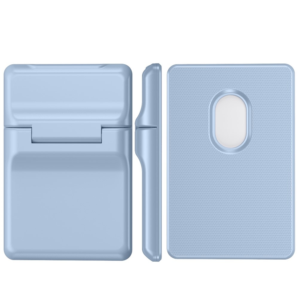 Korthållare MagSafe med ställ blå