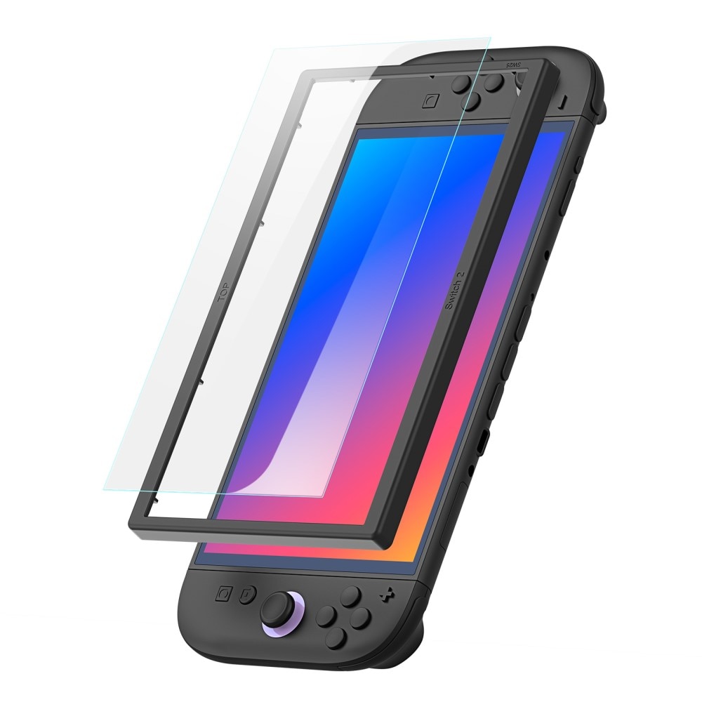 Heltäckande Härdat Glas Skärmskydd Nintendo Switch 2