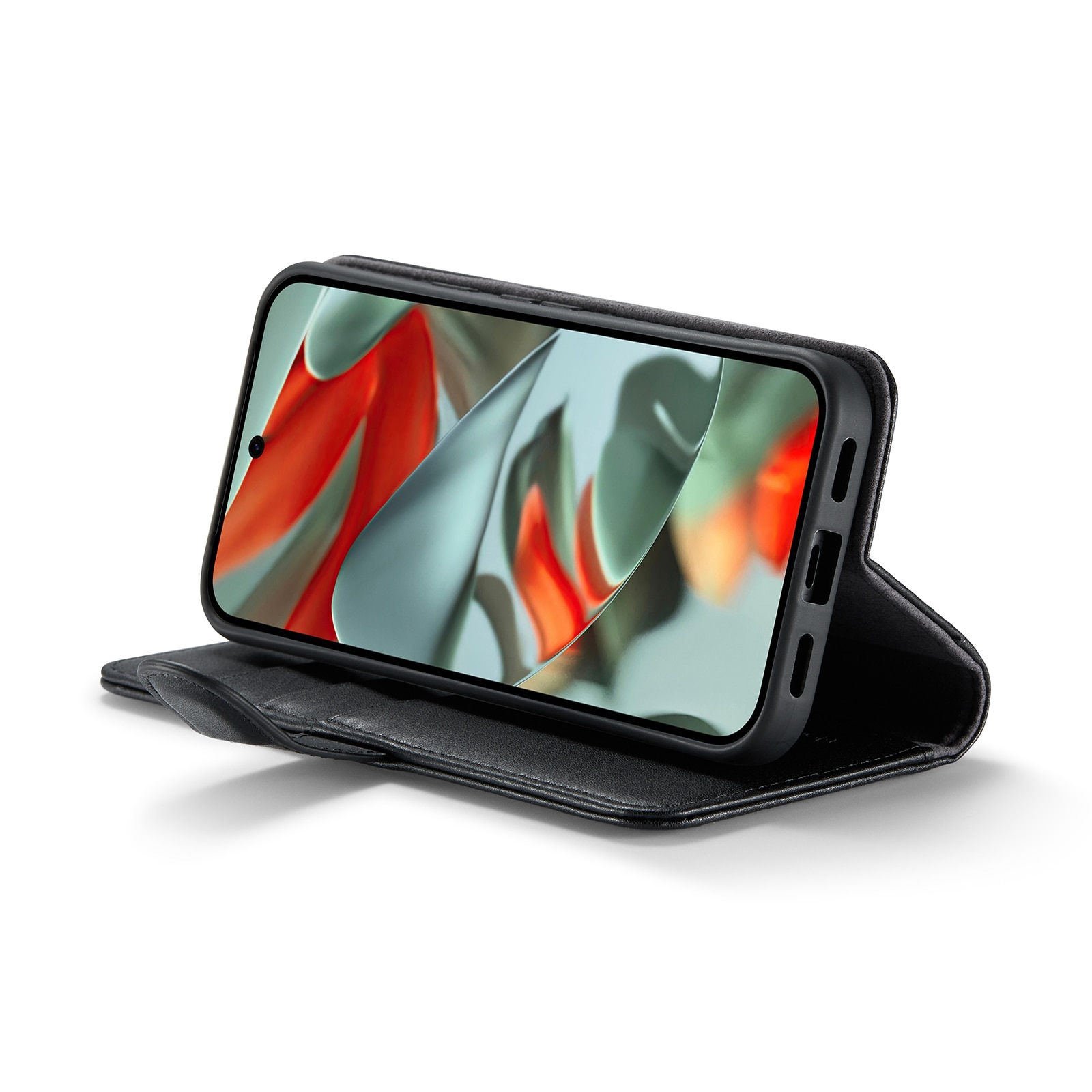 Äkta Läderfodral Google Pixel 10 Pro Svart