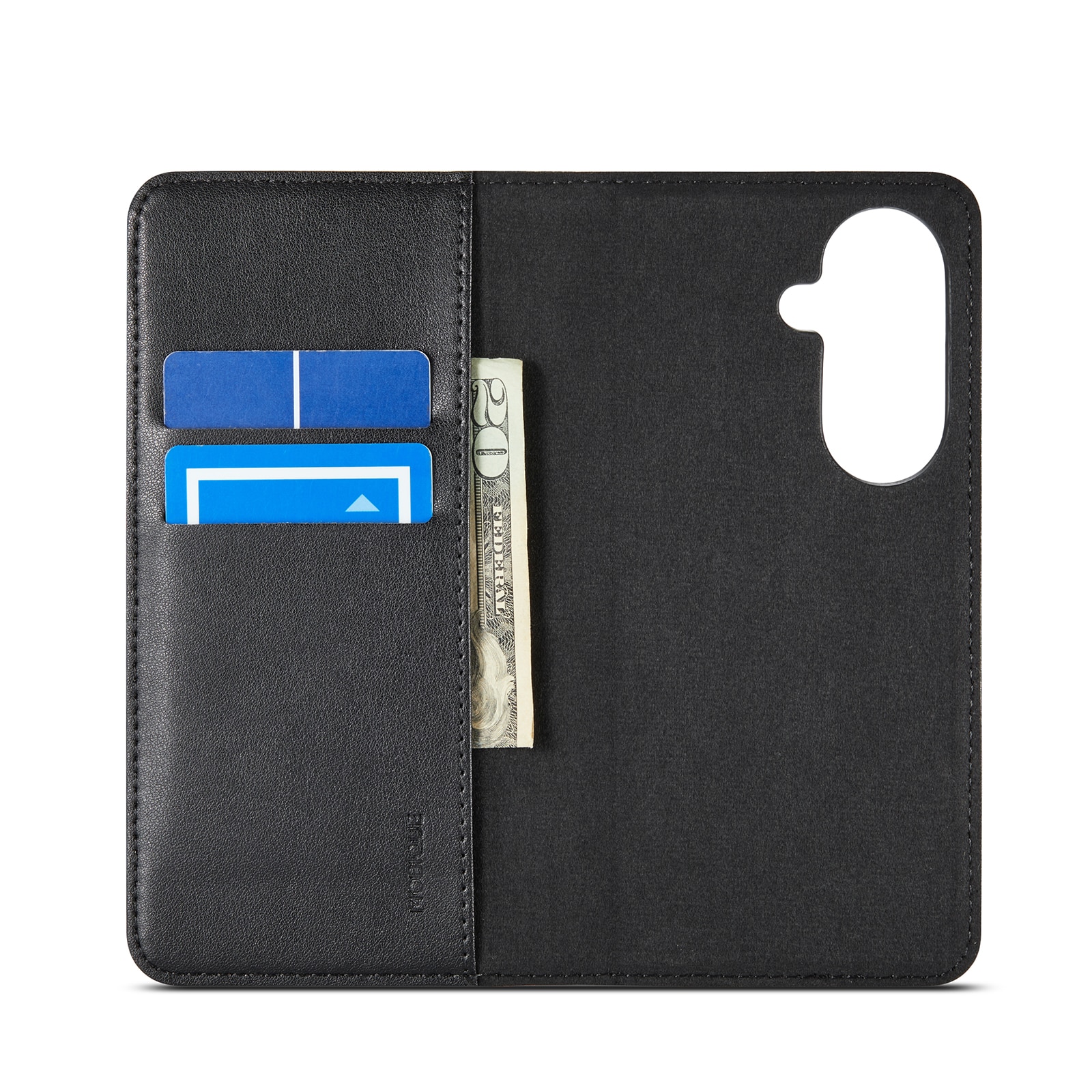 Äkta Läderfodral Samsung Galaxy Z Fold 7 Svart