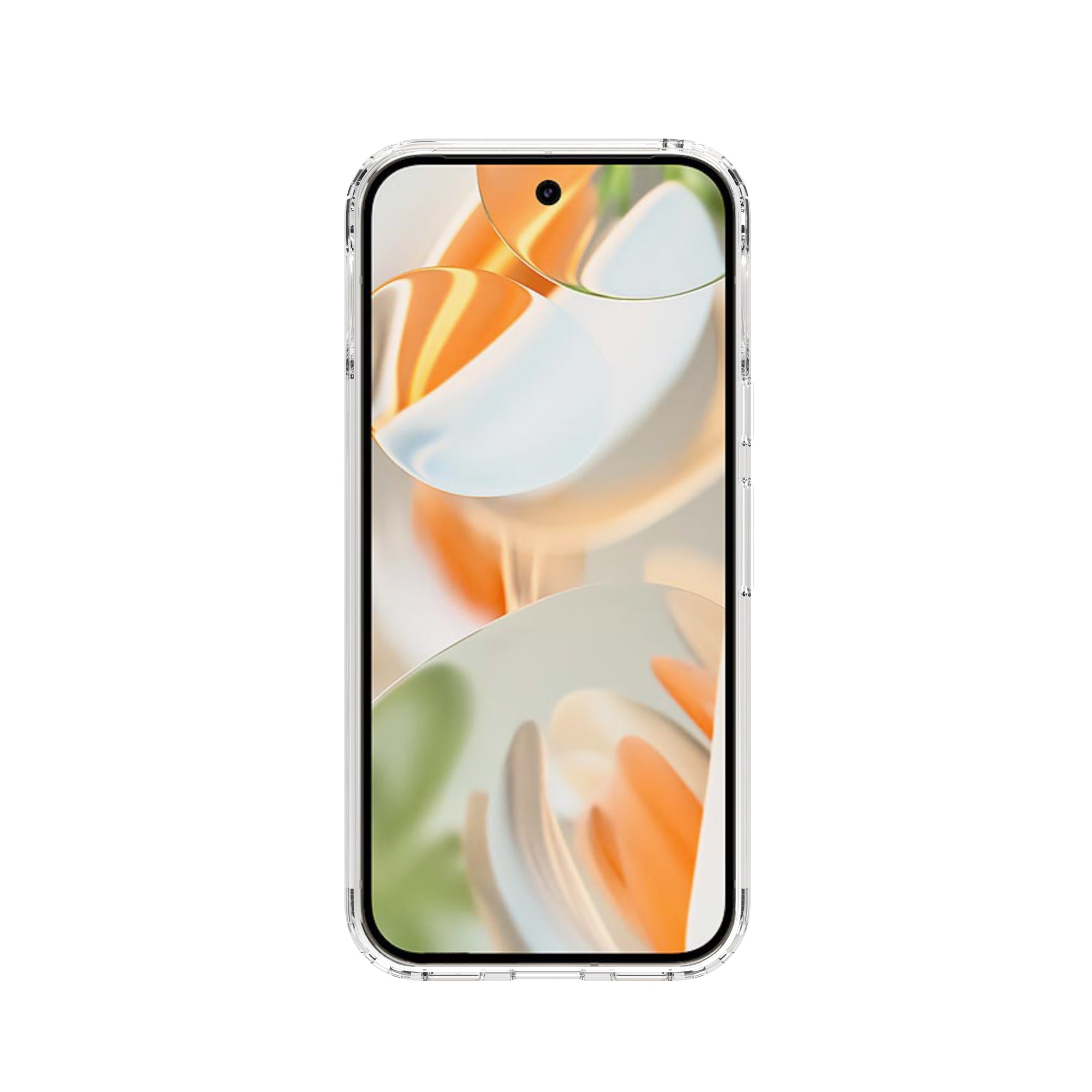Hybridskal Google Pixel 10 Genomskinlig