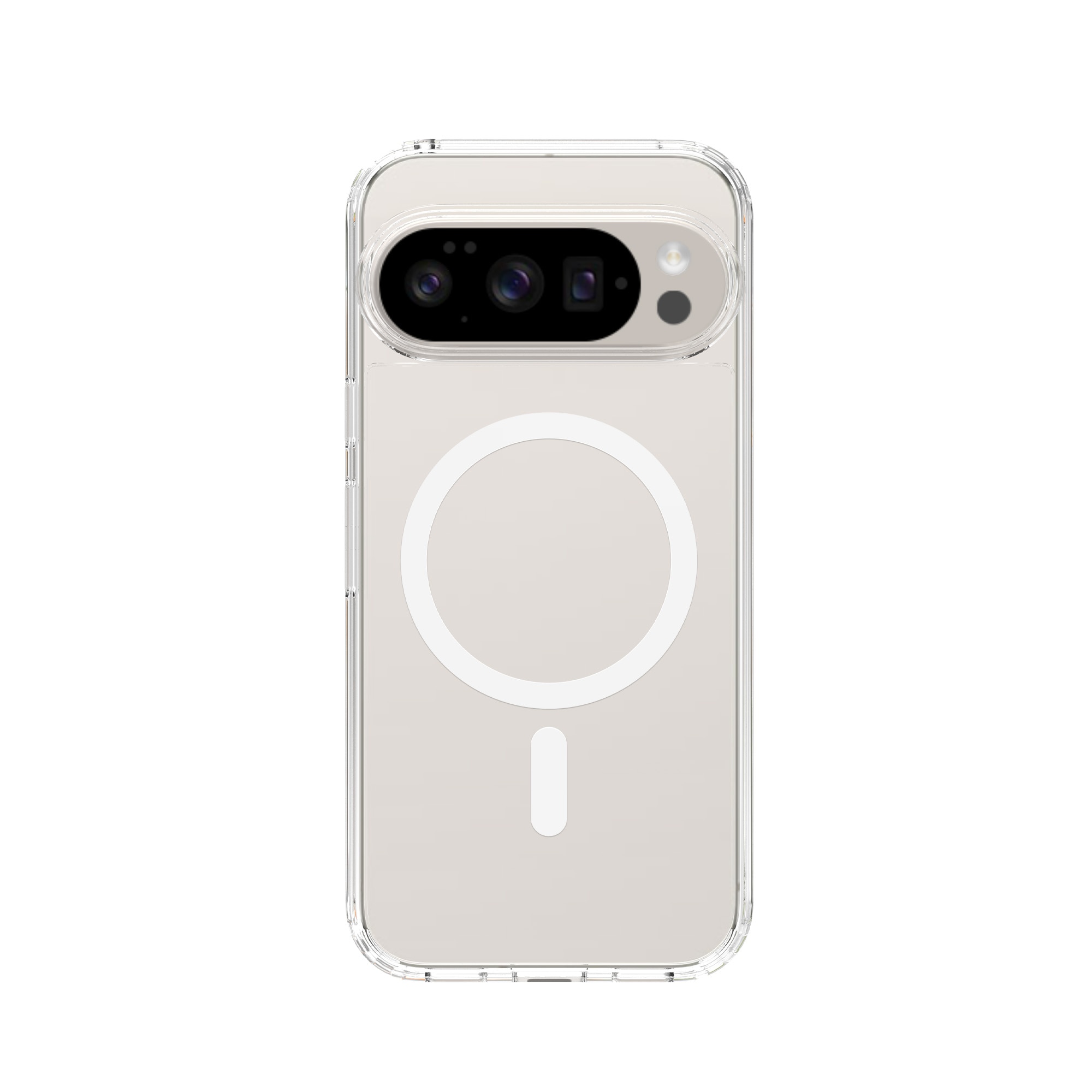 Hybridskal MagSafe Google Pixel 10 Pro XL Genomskinlig
