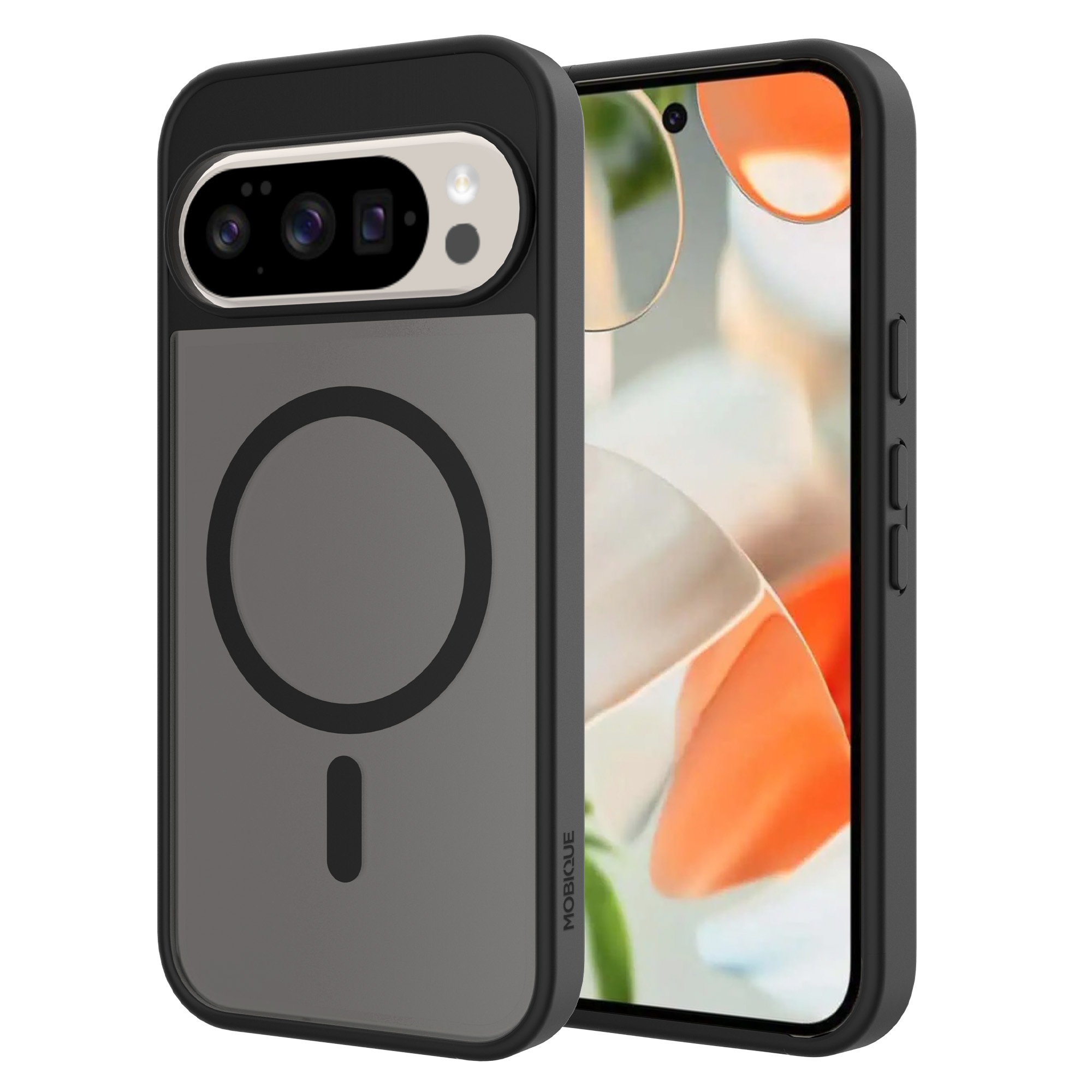Magnetic Hybrid Skal Google Pixel 10 Pro XL Frosted Black