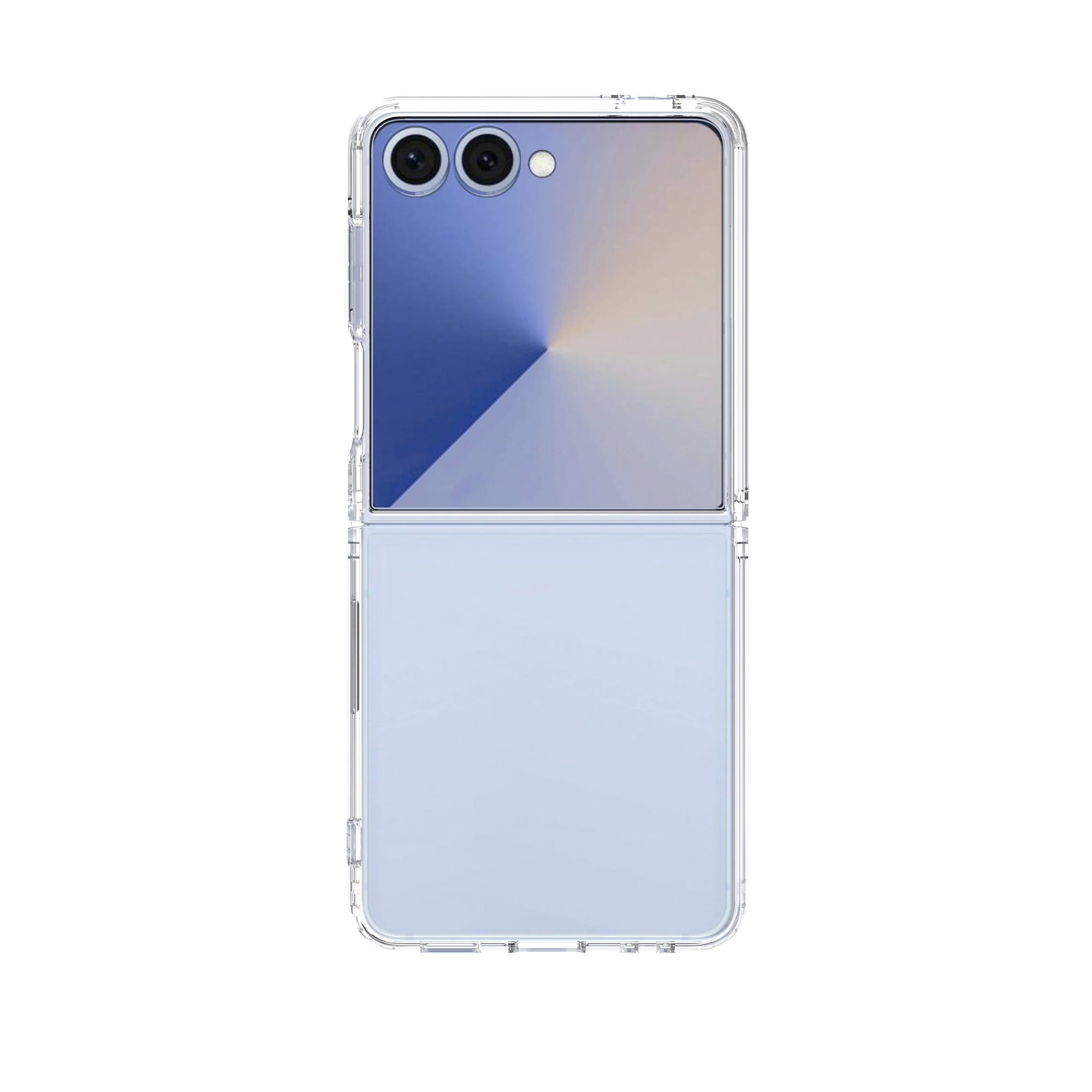 Hybridskal Samsung Galaxy Z Flip 7 transparent