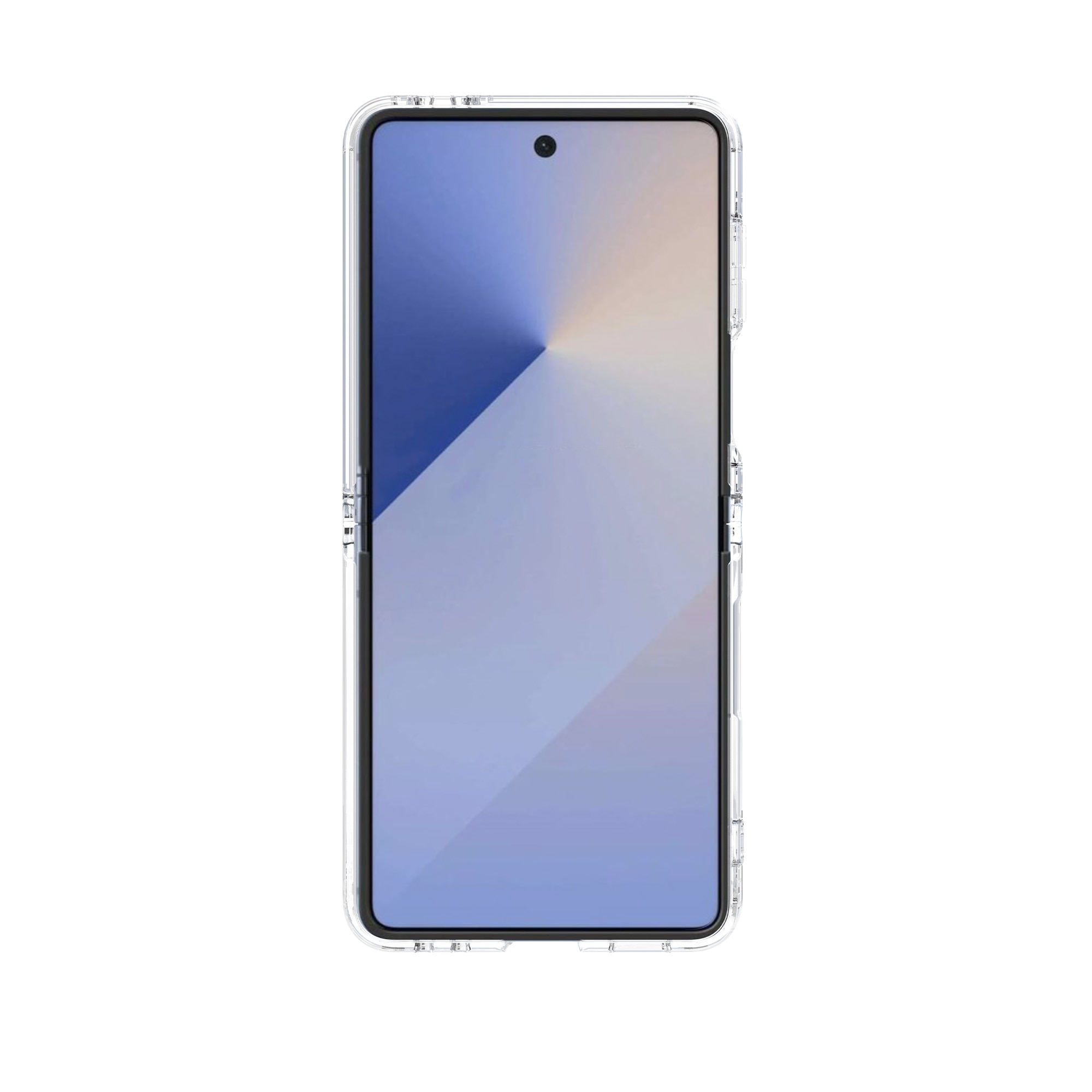 Hybridskal Samsung Galaxy Z Flip 7 transparent