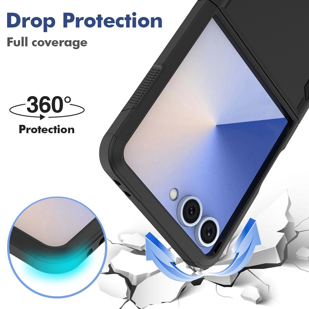 Off-road Hybridskal Samsung Galaxy Z Flip 7 Svart