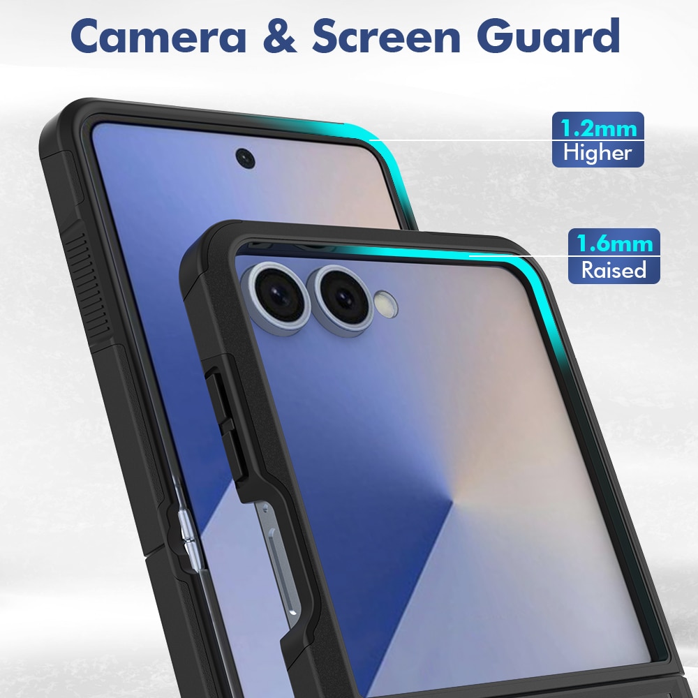 Off-road Hybridskal Samsung Galaxy Z Flip 7 Svart