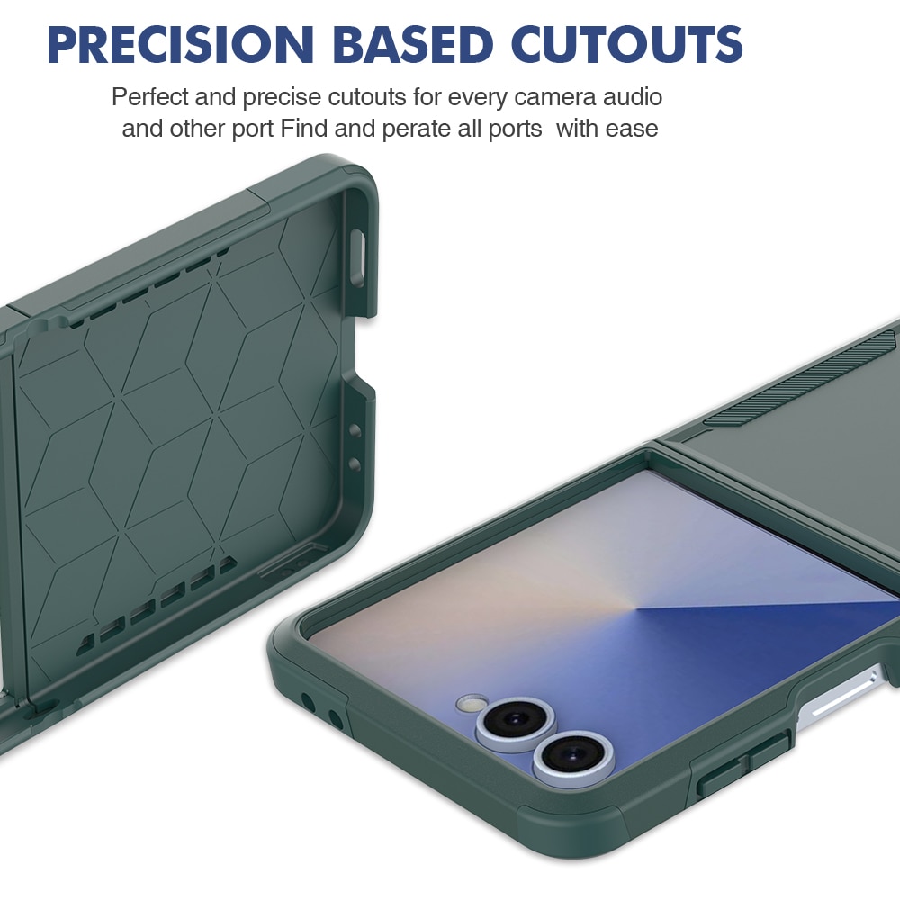 Off-road Hybridskal Samsung Galaxy Z Flip 7 Grön