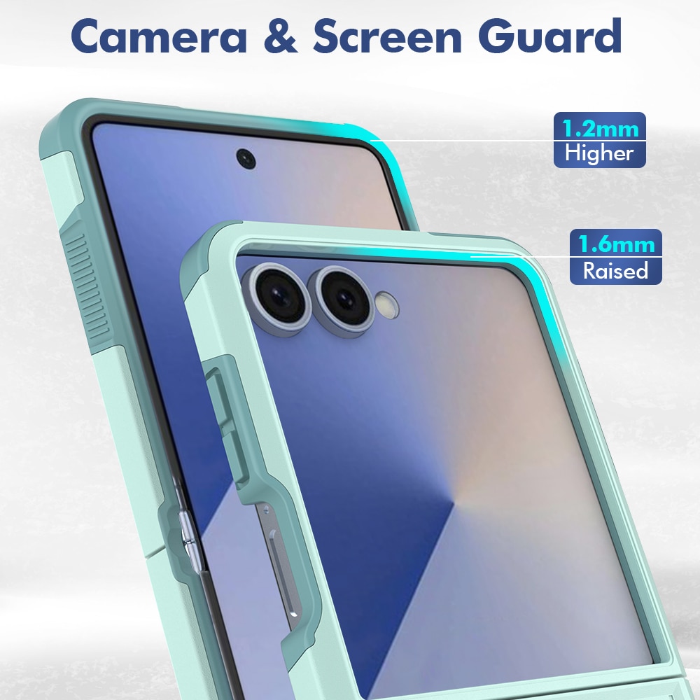 Off-road Hybridskal Samsung Galaxy Z Flip 7 Mintgrön
