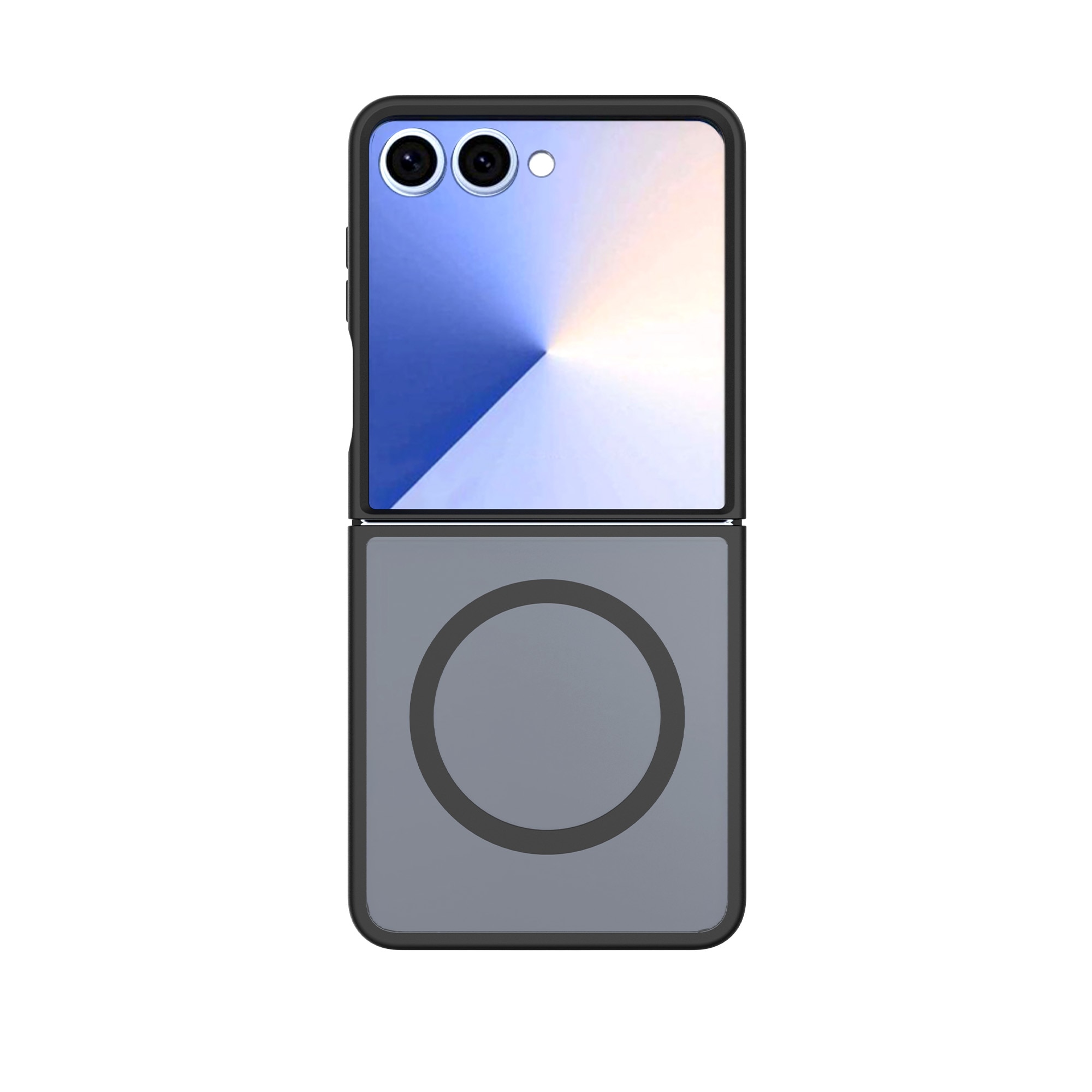 Magnetic Hybrid Skal Samsung Galaxy Z Flip 7 Frosted Black