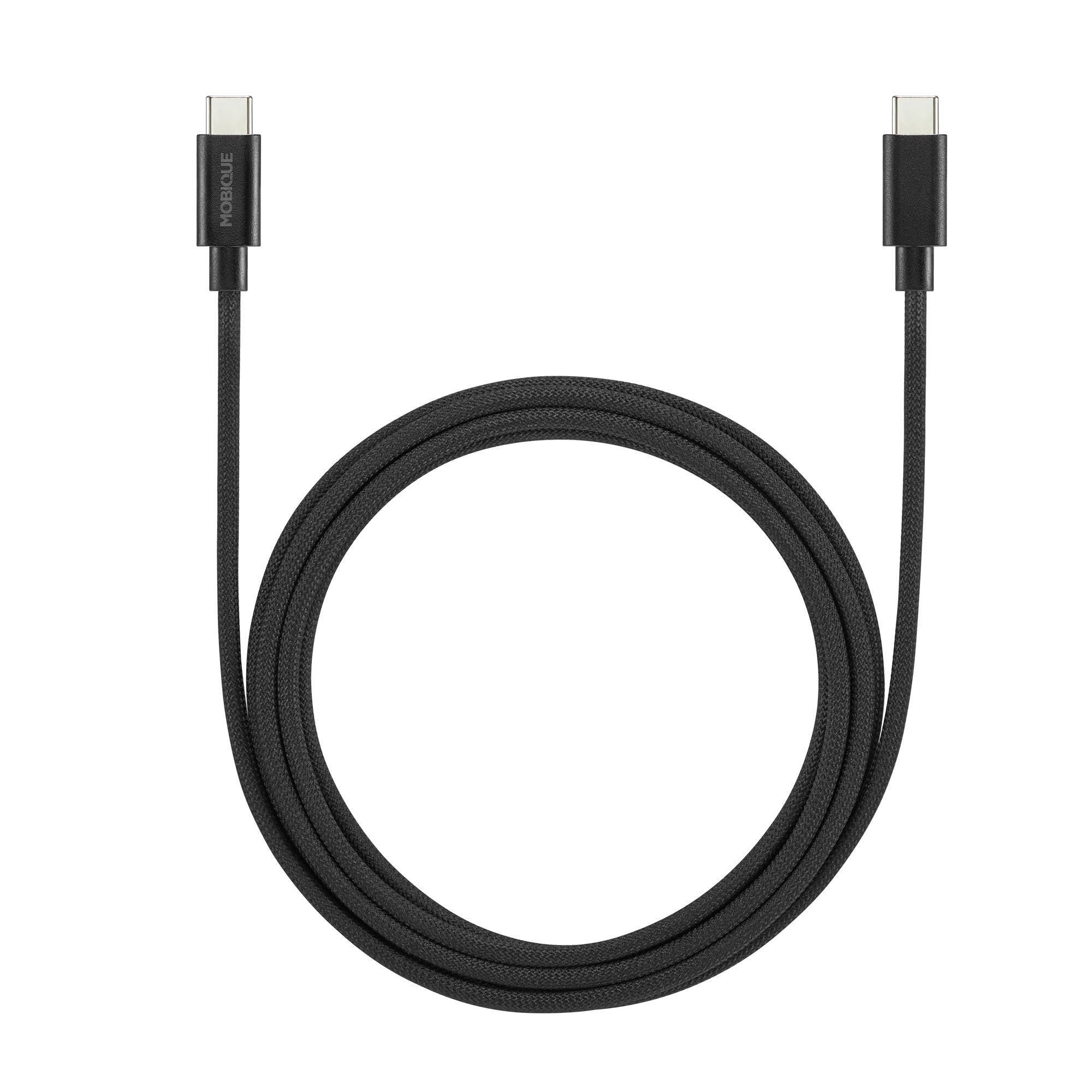 Premium USB-C till USB-C Kabel 2m Svart