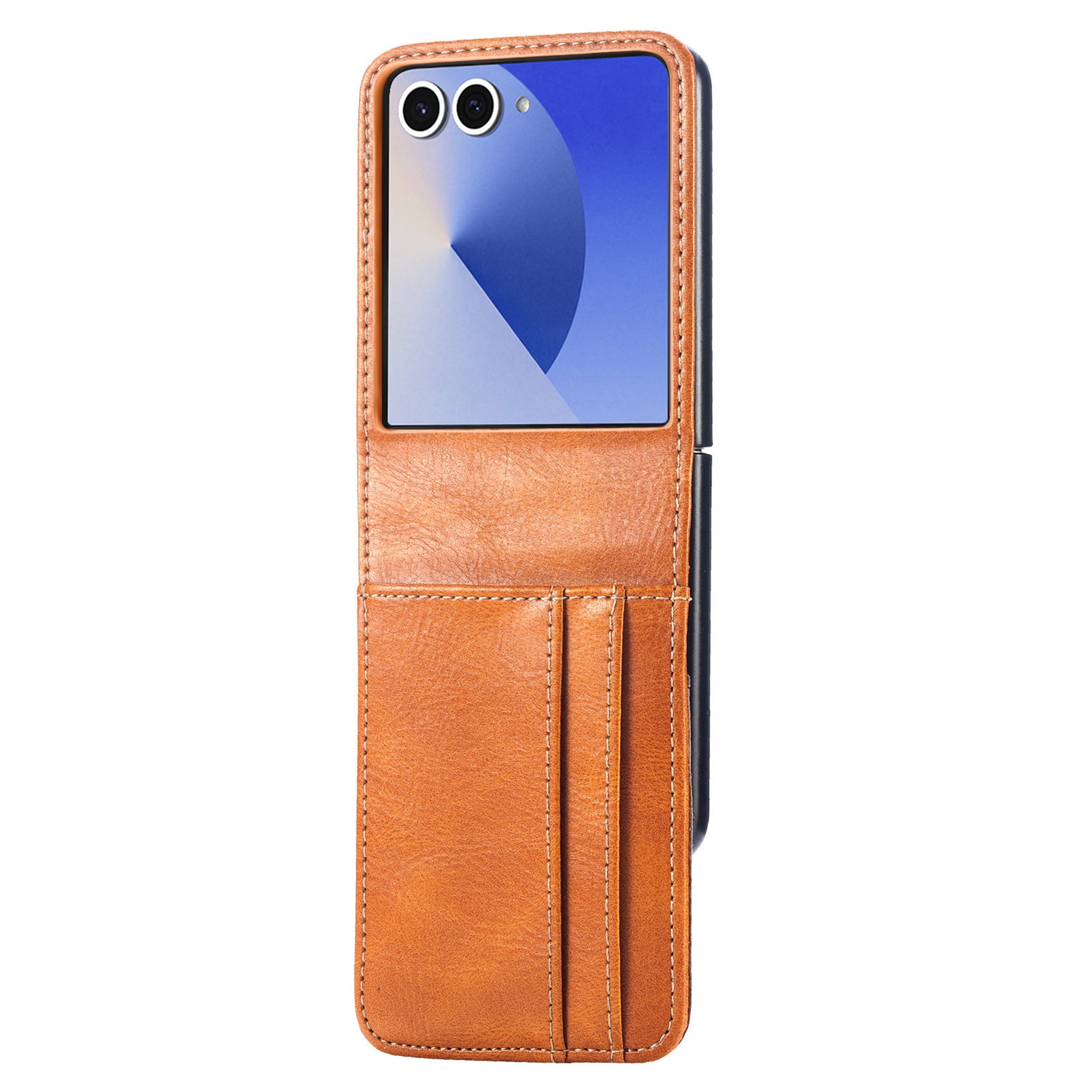 Mobilfodral Samsung Galaxy Z Flip 7 Cognac