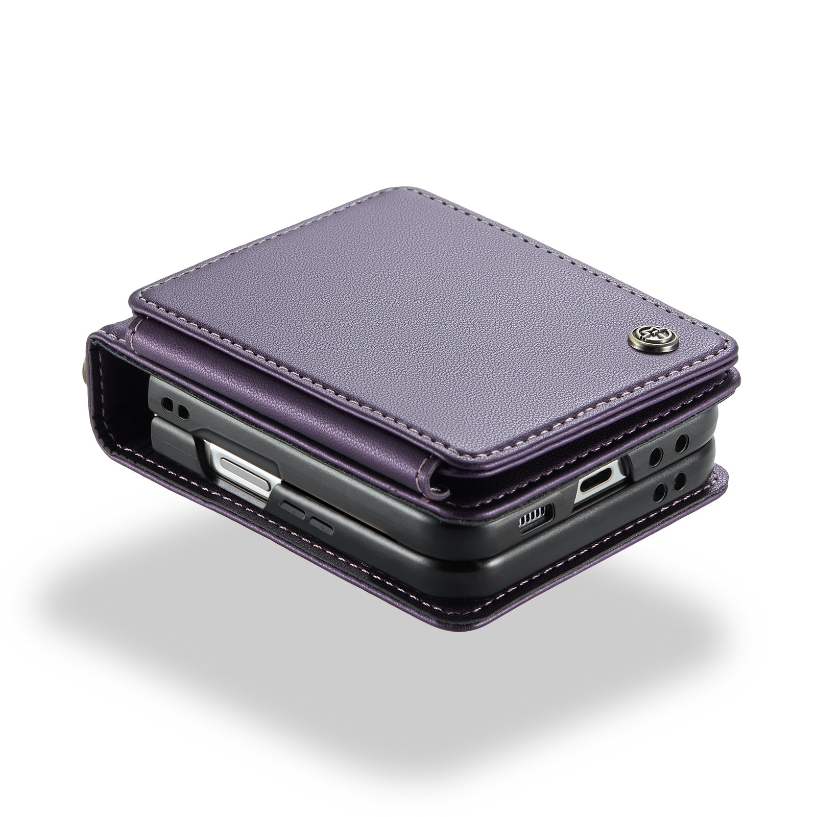 Plånboksskal RFID-skydd Samsung Galaxy Z Flip 7 Lila