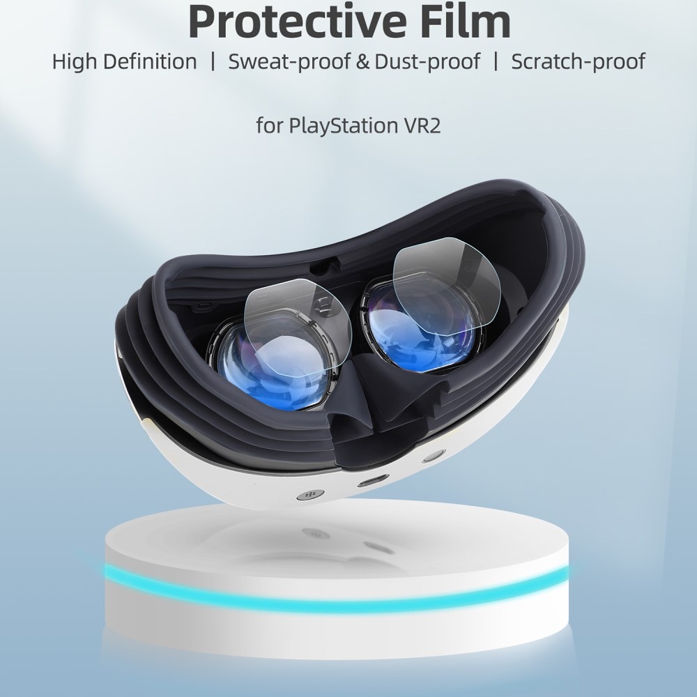Linsskydd Sony PlayStation VR2 (4-pack)