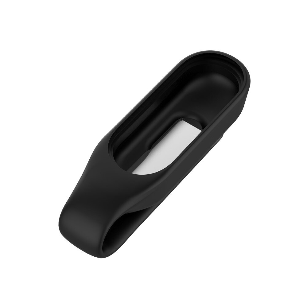 Silikonklämma/Clip Xiaomi Mi Band 7 Svart