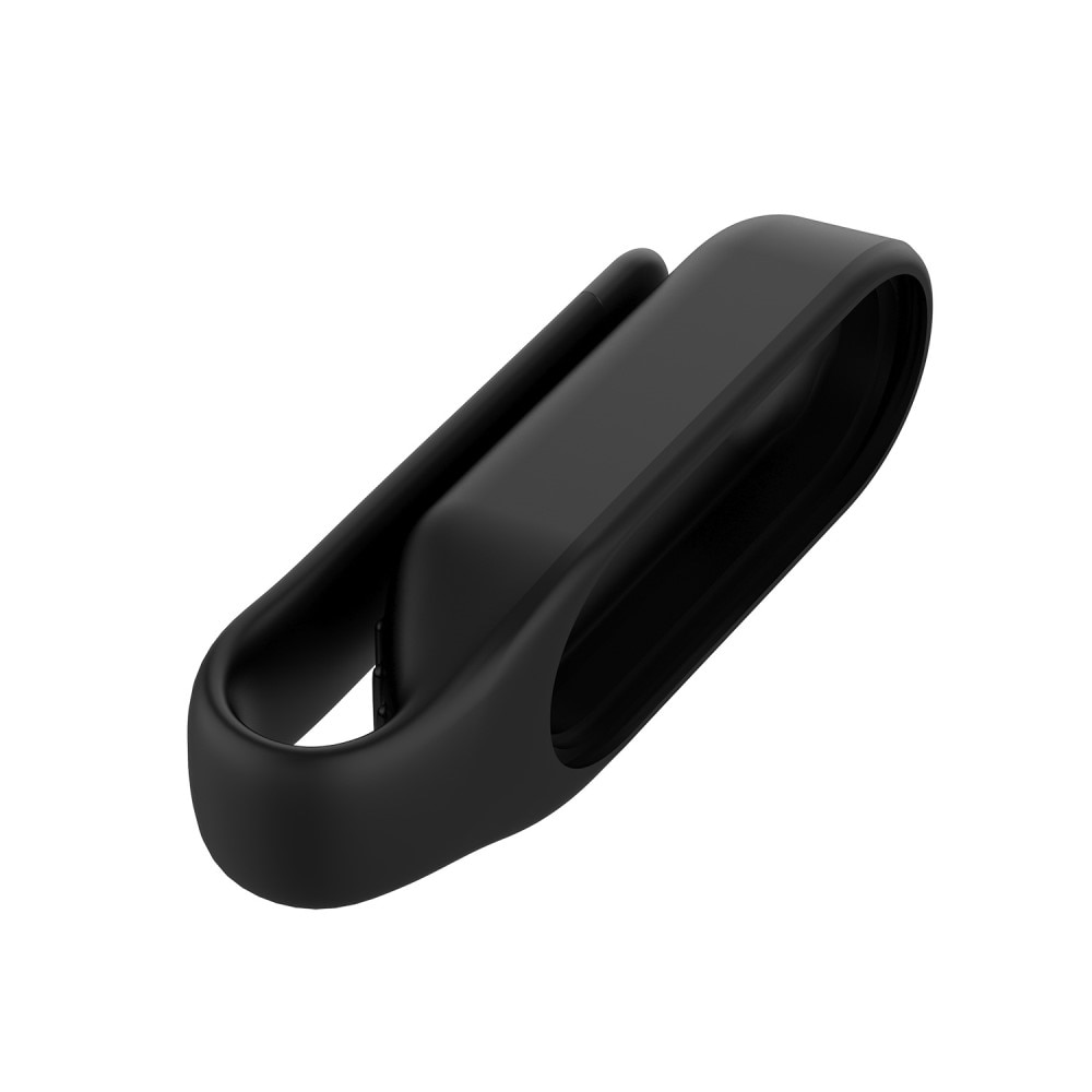 Silikonklämma/Clip Xiaomi Mi Band 7 Svart