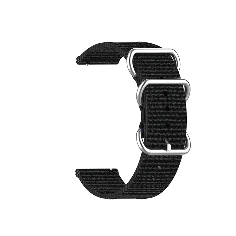 Natoarmband Samsung Galaxy Watch 4 40/42/44/46 svart