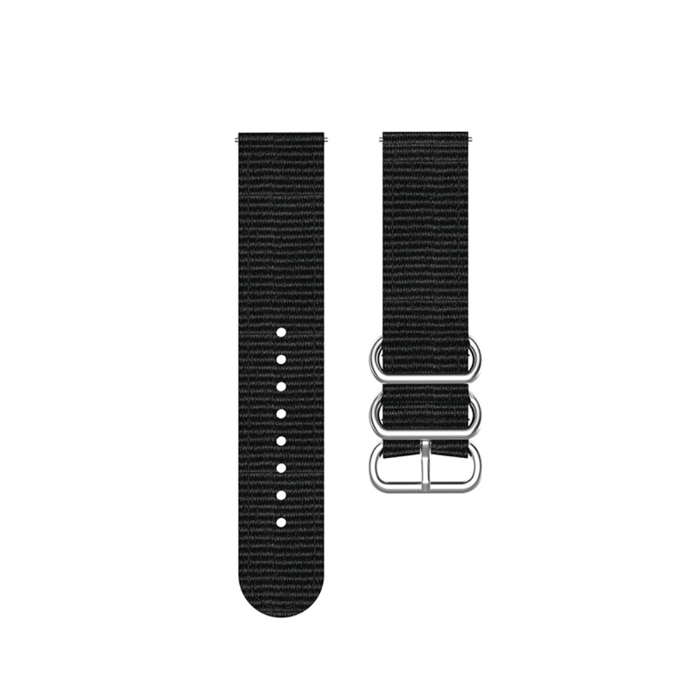 Natoarmband Samsung Galaxy Watch 4 40/42/44/46 svart