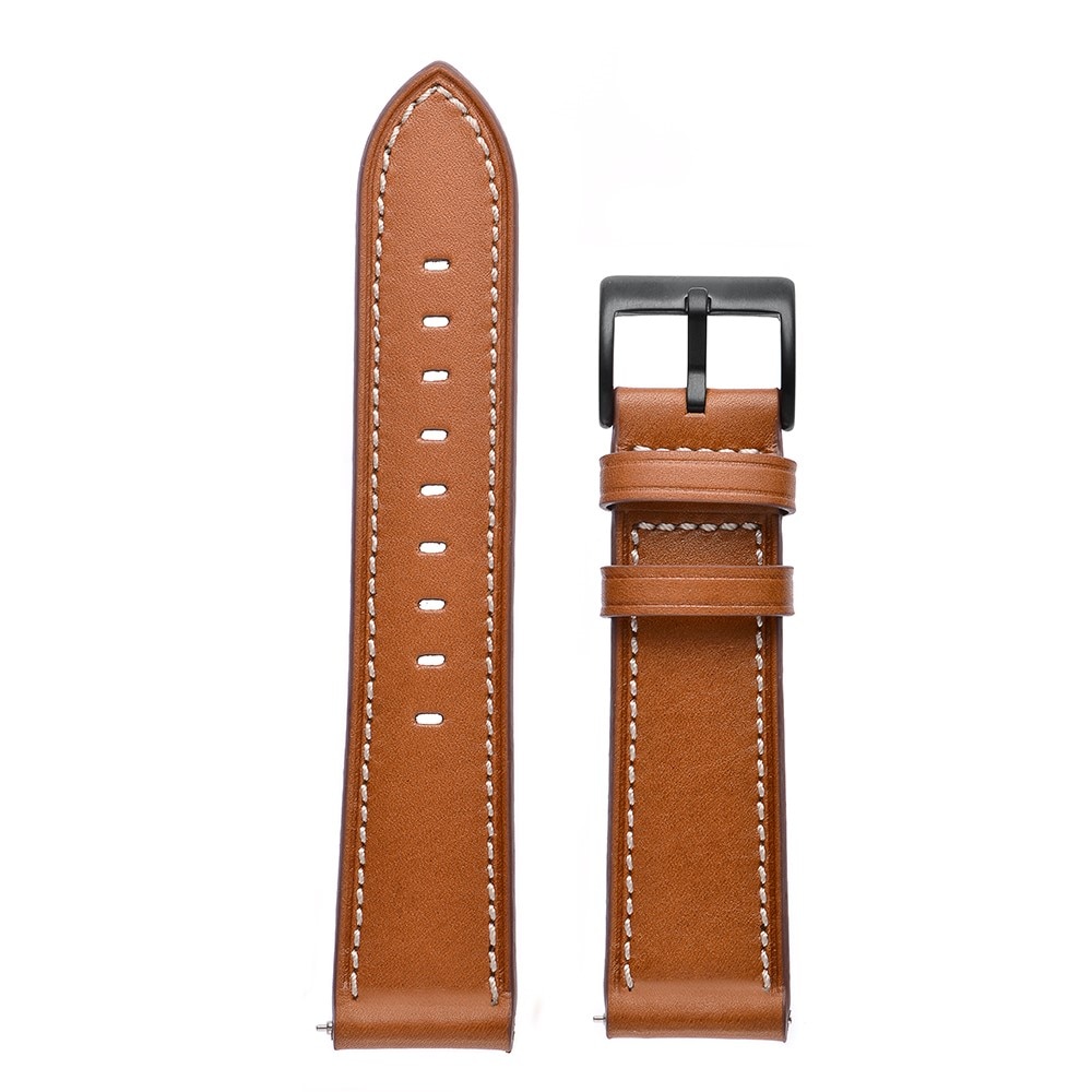 Läderarmband Garmin Approach S44 Cognac