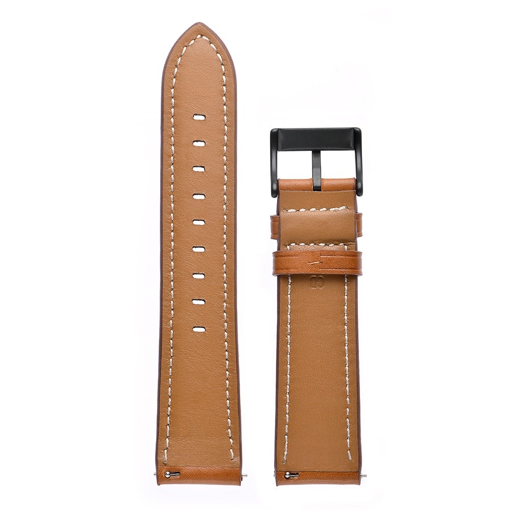 Läderarmband Samsung Galaxy Watch Active 2 40mm cognac