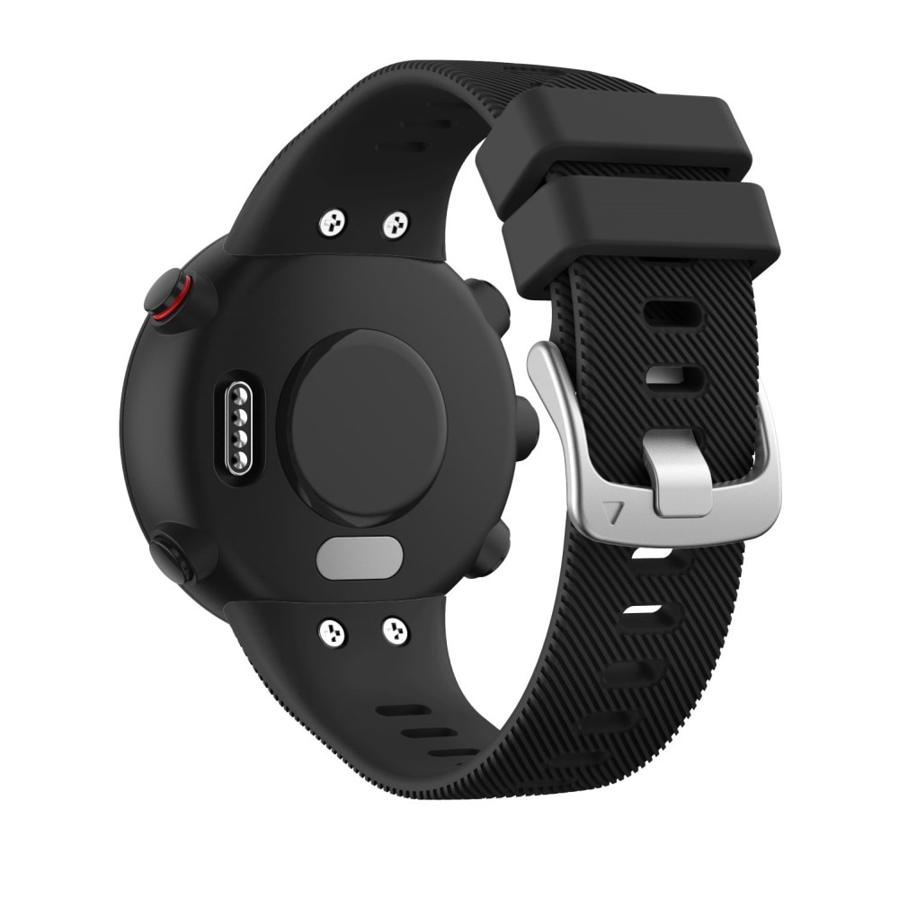 Silikonarmband Garmin Forerunner 45 Svart