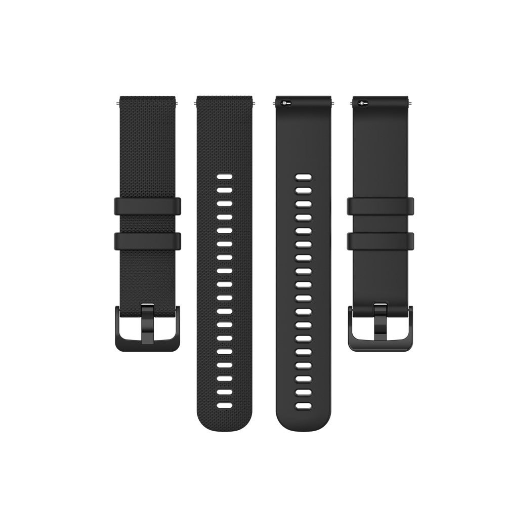 Silikonarmband Garmin Vivoactive 4 svart