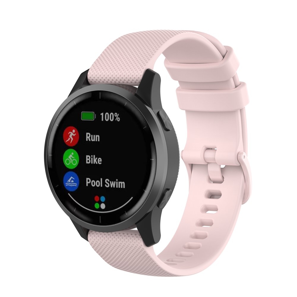 Silikonarmband Garmin Vivoactive 4 rosa