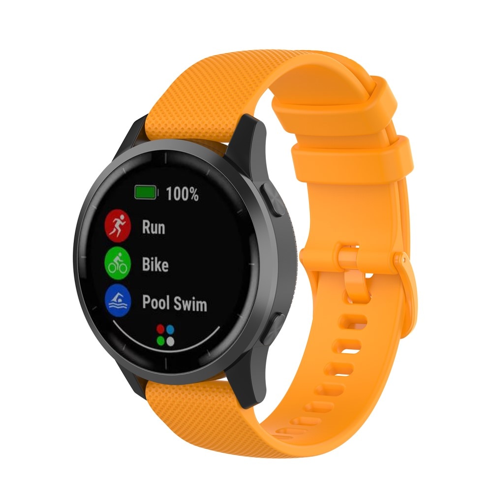 Silikonarmband Garmin Vivoactive 4 orange