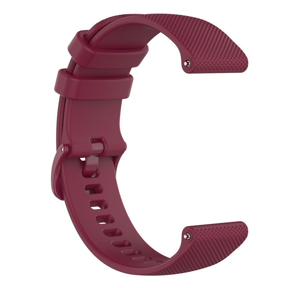 Silikonarmband Garmin Forerunner 265S vinröd