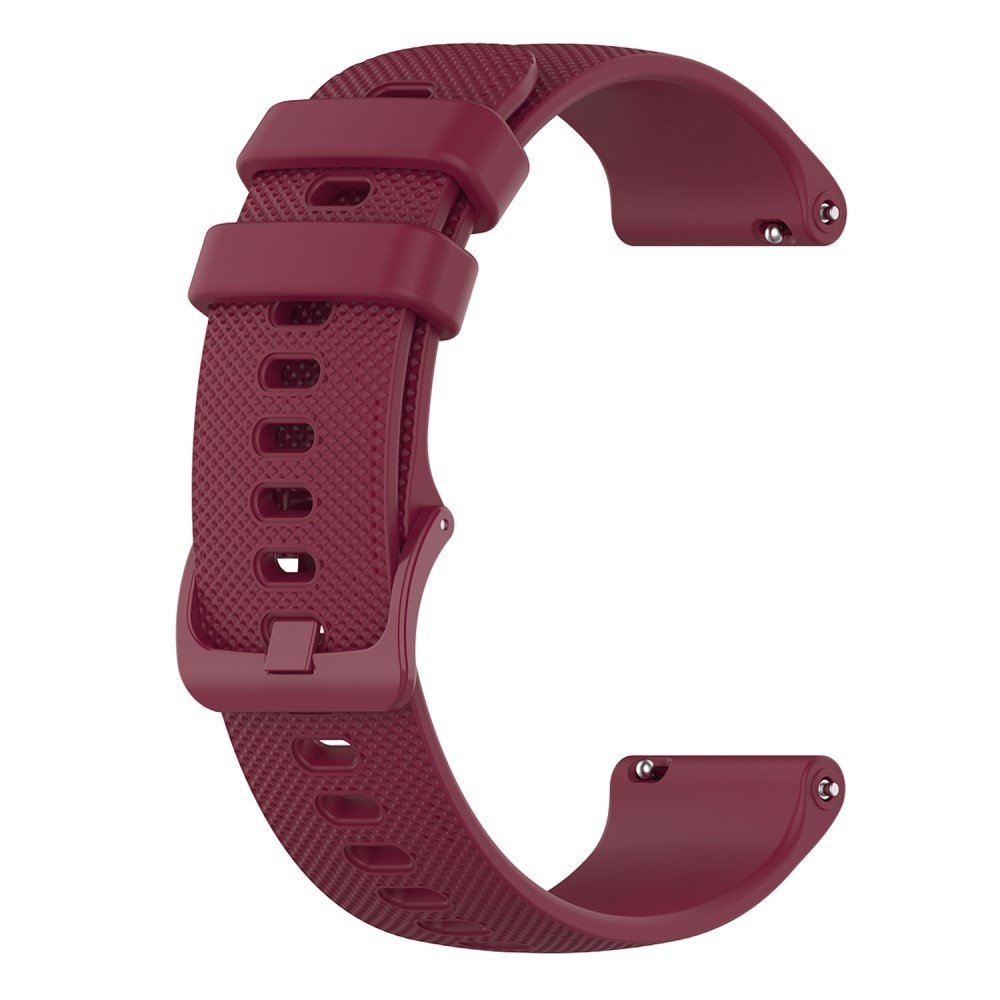 Silikonarmband Garmin Venu 3s vinröd