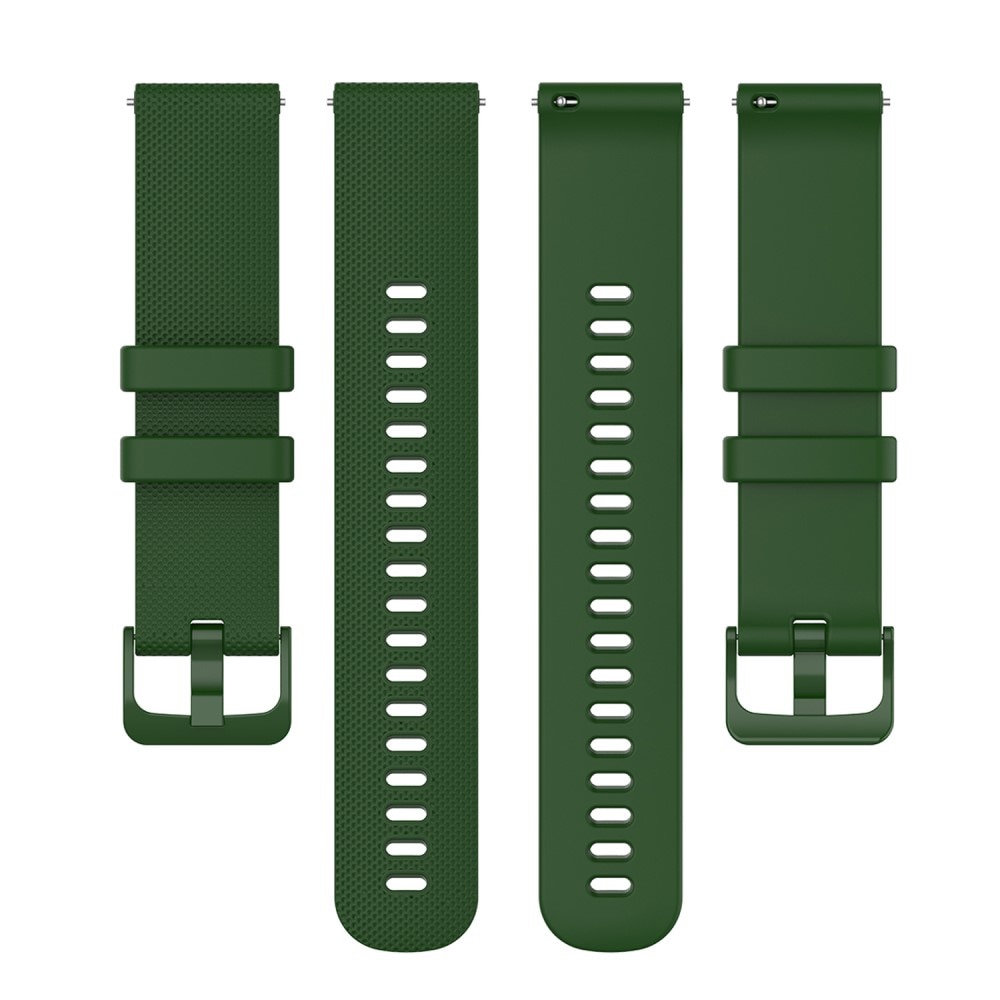 Silikonarmband Withings Steel HR 36mm mörkgrön