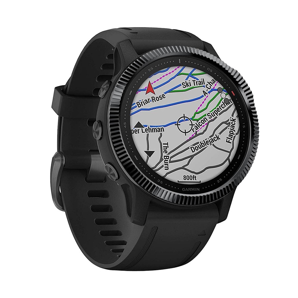 Infattning Fluted Garmin Fenix 6S Pro svart