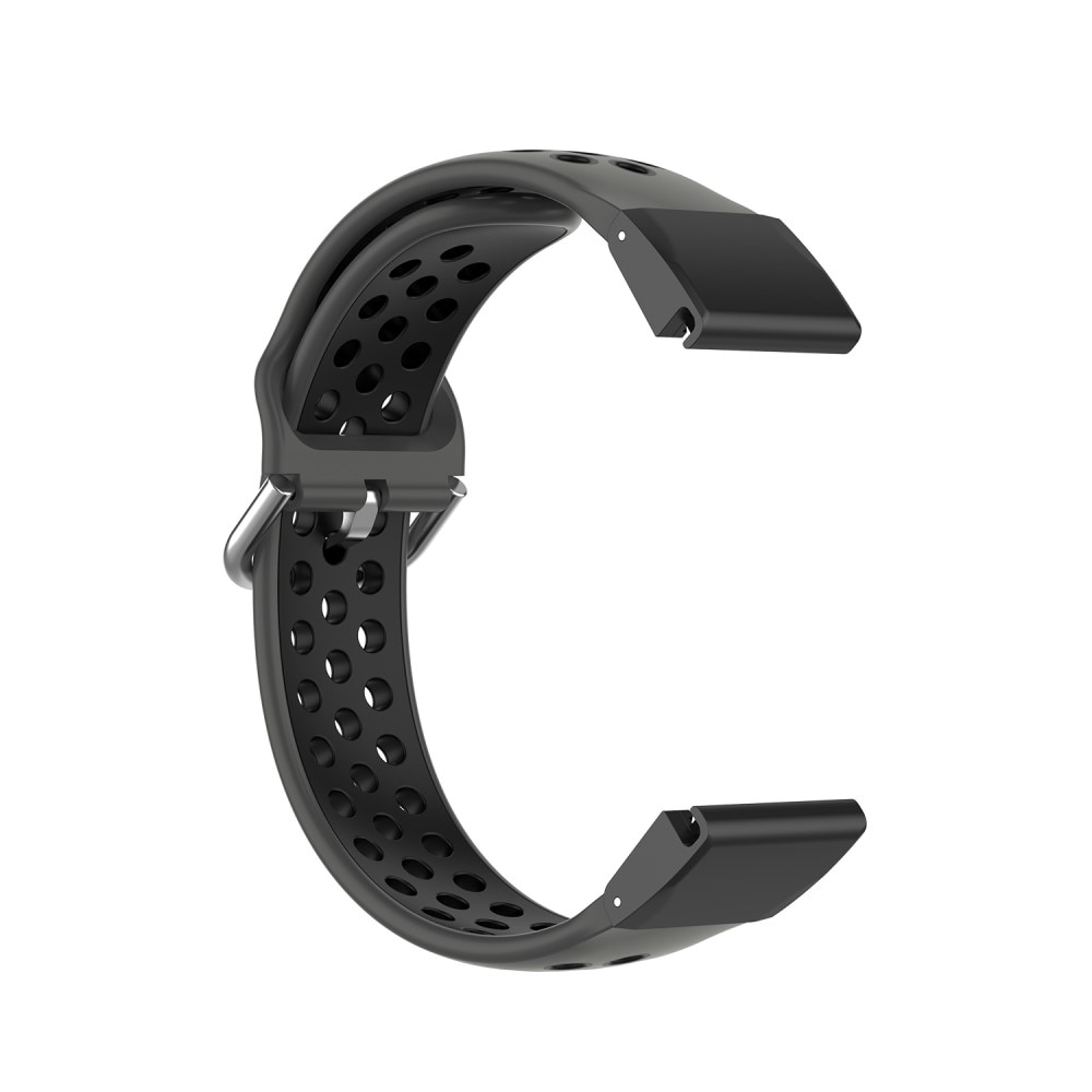 Silikonarmband Sport Garmin Instinct 2 svart