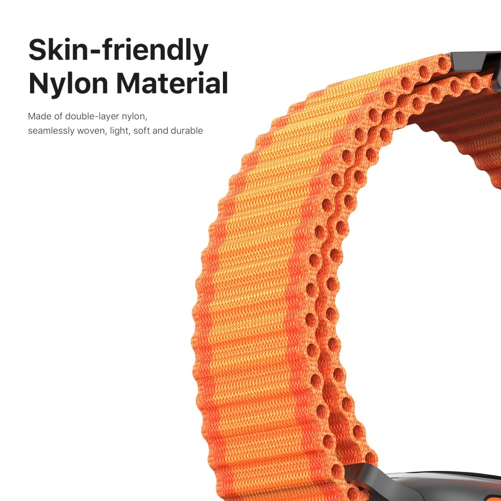 Active Nylon Armband Apple Watch Ultra 49mm 2nd Gen Orange