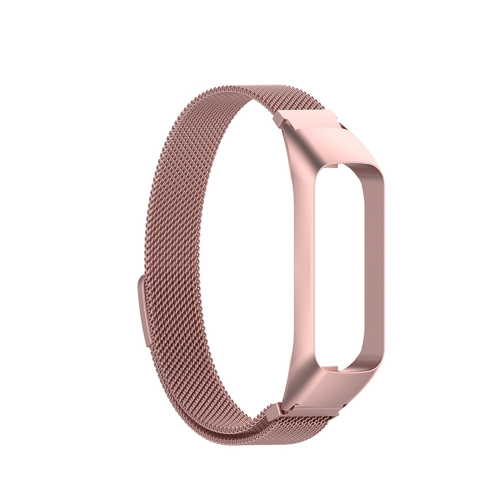 Armband Milanese Samsung Galaxy Fit 2 rosa guld