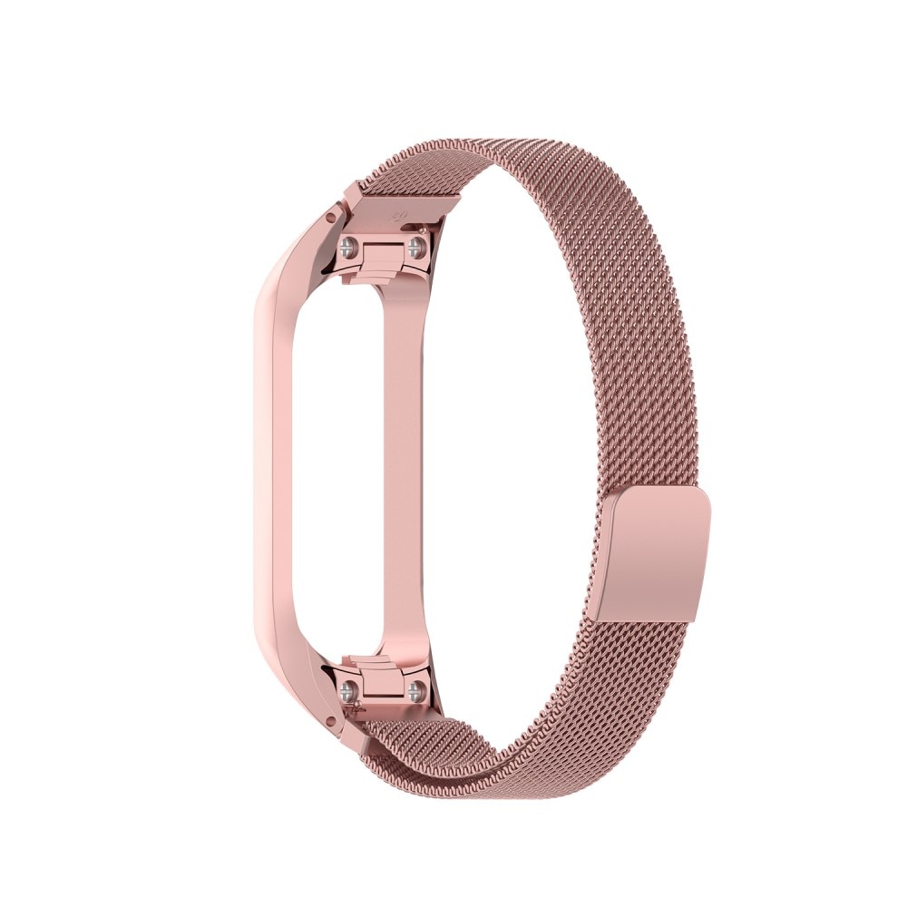 Armband Milanese Samsung Galaxy Fit 2 rosa guld