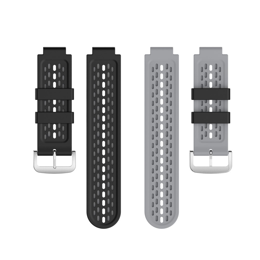 Silikonarmband Sport Garmin Approach S2 svart