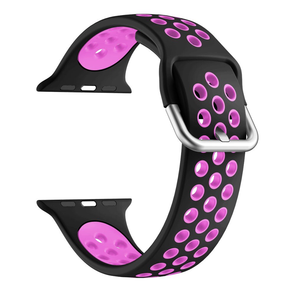 Silikonarmband Sport Apple Watch 38/40/41 mm lila