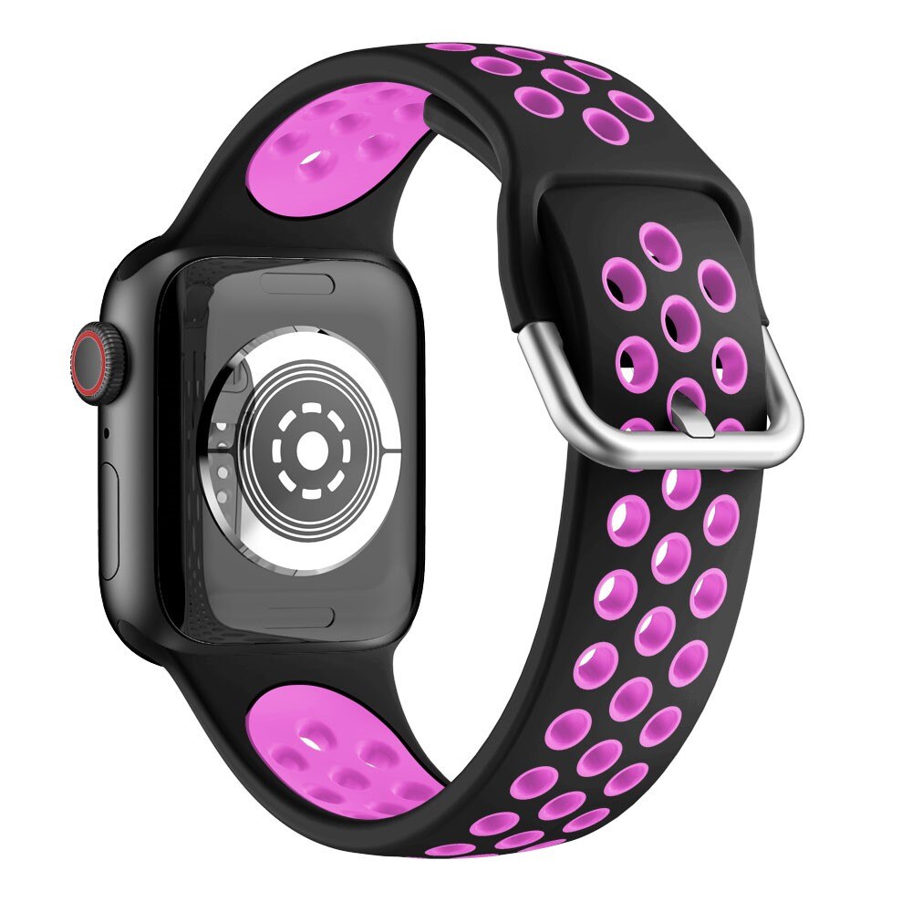 Silikonarmband Sport Apple Watch 38/40/41 mm lila