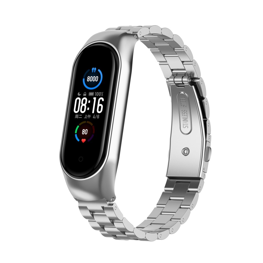 Metallarmband Xiaomi Mi Band 5/6 silver