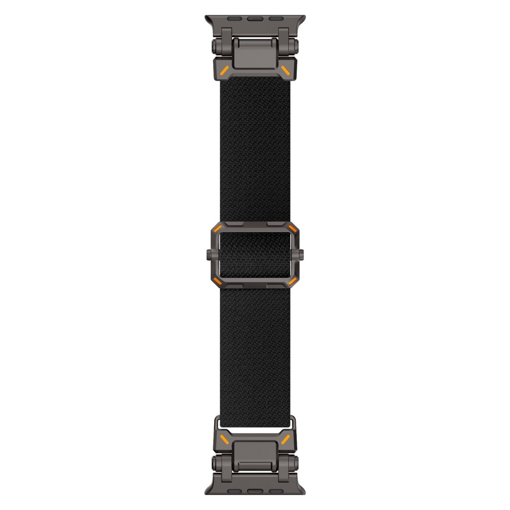 Elastiskt Nylonarmband Apple Watch Ultra 49mm 1st Gen Svart