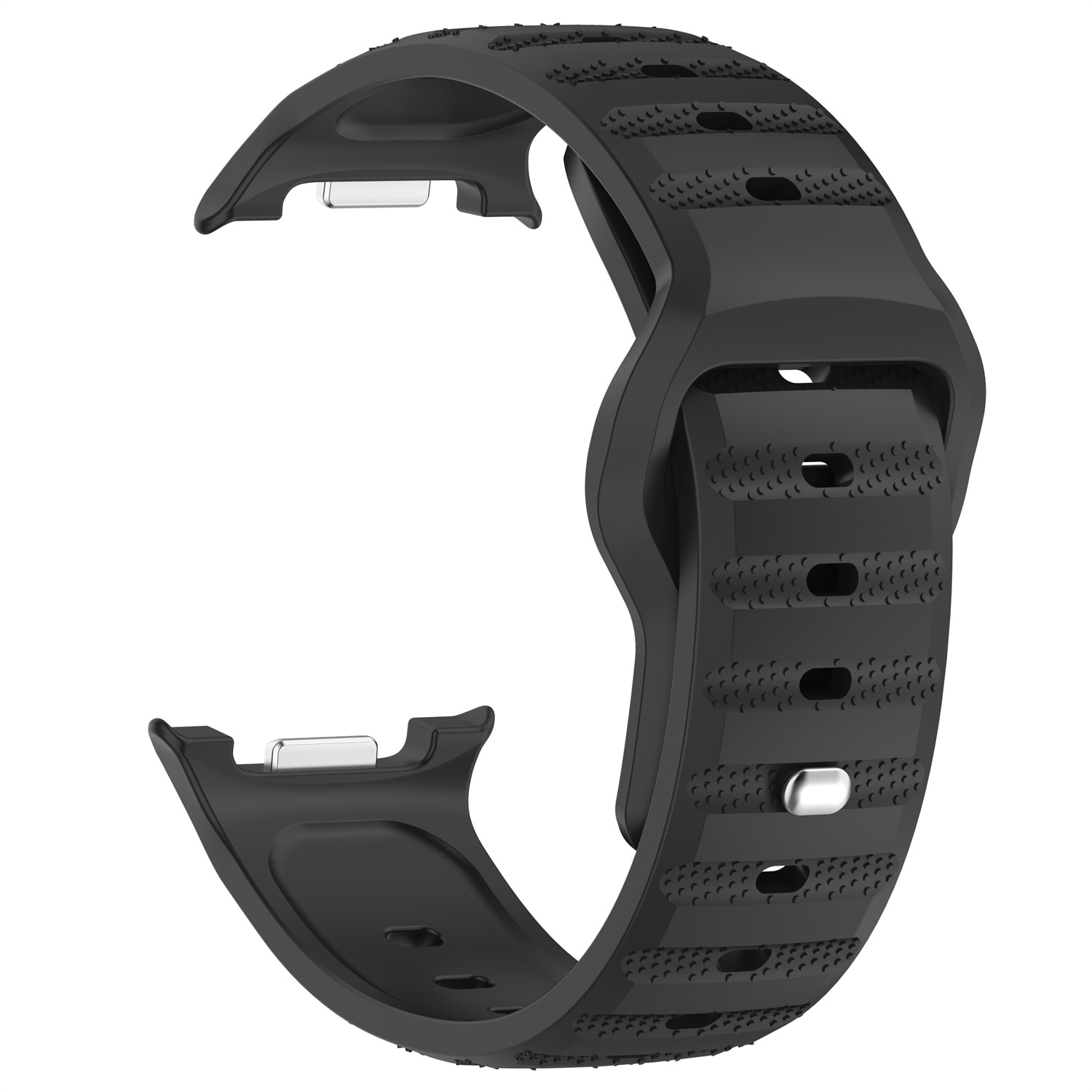 Silikonarmband Samsung Galaxy Watch 8 40mm Svart
